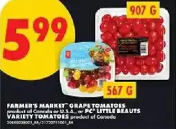 No Frills Farmer's market grape tomatoes offer
