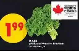 No Frills Kale offer