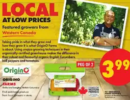 No Frills Pc organics sweet peppers offer