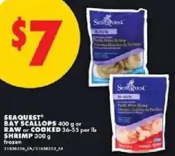 No Frills Seaquest bay scallops offer