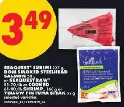 No Frills Seaquest surimi offer
