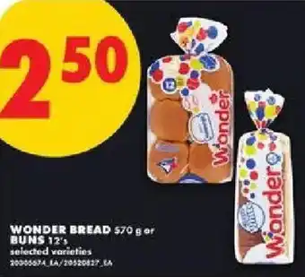 No Frills Wonder bread offer