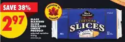 No Frills Black diamond slices processed cheese product offer