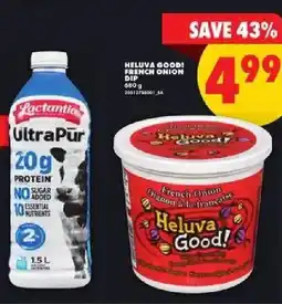 No Frills Heluva good! french onion dip offer