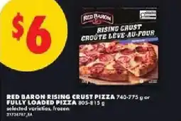 No Frills Red baron rising crust pizza offer