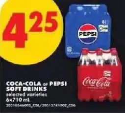 No Frills Coca-cola or pepsi offer