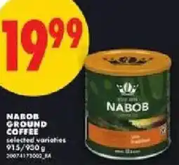 No Frills Nabob ground coffee offer