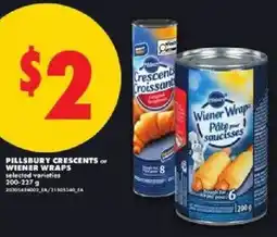 No Frills Pillsbury crescents or wiener wraps offer