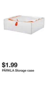 IKEA PÄRKLA Storage case offer
