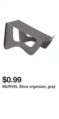 IKEA MURVEL Shoe organizer, gray offer