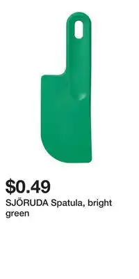 IKEA SJÖRUDA Spatula, bright green offer