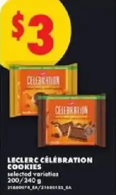 No Frills Leclerc celebration cookies offer