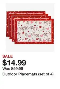 TSC Stores Outdoor Placemats (set of 4) offer