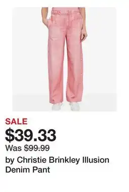 TSC Stores by Christie Brinkley Illusion Denim Pant offer