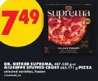 No Frills Dr. oetker suprema offer