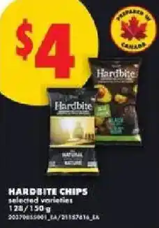 No Frills Hardbite chips offer