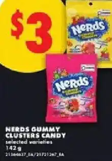 No Frills Nerds gummy clusters candy offer