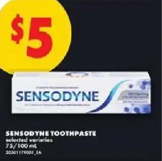 No Frills Sensodyne toothpaste offer