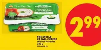 No Frills Tre stelle cream cheese offer