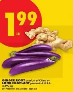 No Frills Ginger root offer