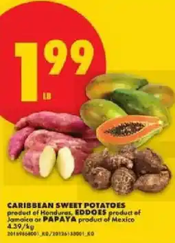 No Frills Caribbean sweet potatoes offer