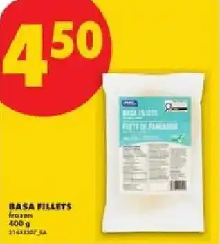 No Frills Basa fillets offer
