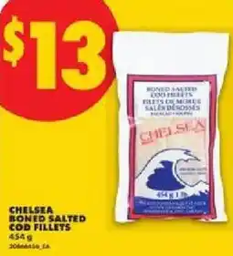 No Frills Chelsea boned salted cod fillets offer