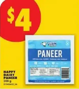 No Frills Happy dairy paneer offer