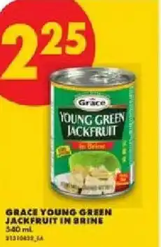 No Frills Grace young green jackfruit in brine offer