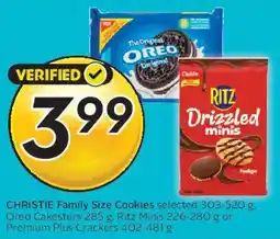 Safeway CHRISTIE Family Size Cookies offer