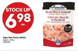 Giant Tiger Aqua Star frozen shrimp ` offer