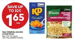 Giant Tiger Knorr Sidekicks side dish or Kraft Dinner offer