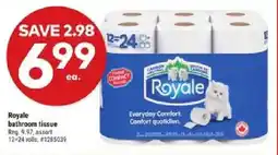 Giant Tiger Royale bathroom tissue offer