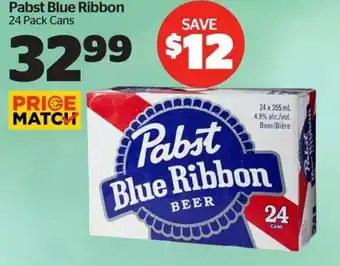 Calgary Co-op Pabst Blue Ribbon offer