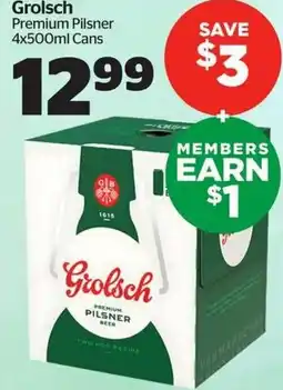 Calgary Co-op Grolsch Premium Pilsner offer