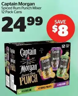 Calgary Co-op Captain Morgan Spiced Rum Punch Mixer offer