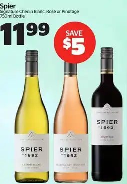 Calgary Co-op Spier Signature Chenin Blanc, Rosé or Pinotage offer