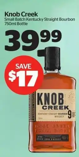 Calgary Co-op Knob Creek Small Batch Kentucky Straight Bourbon offer
