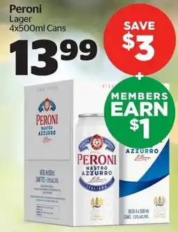 Calgary Co-op Peroni Lager offer