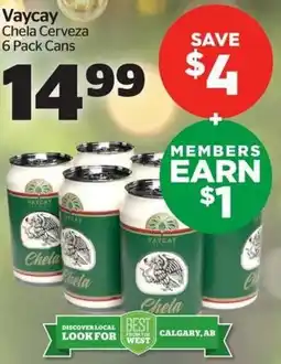 Calgary Co-op Vaycay Chela Cerveza offer