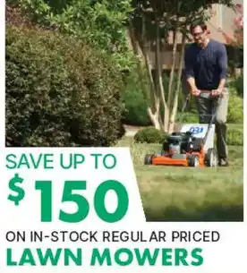 Kent Lawn Mowers offer