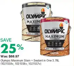 Kent Olympic Maximum Stain + Sealant in One offer