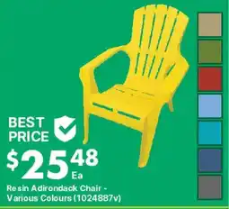 Kent Resin Adirondack Chair offer
