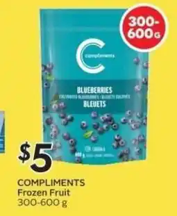 Sobeys COMPLIMENTS Frozen Fruit offer