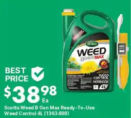 Kent Scotts Weed B Gon Max Ready-To-Use Weed Control offer
