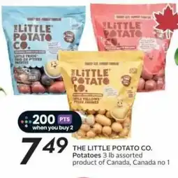 Sobeys THE LITTLE POTATO CO. Potatoes offer