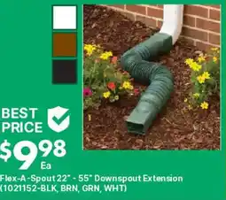 Kent Flex-A-Spout 22" 55" Downspout Extension offer