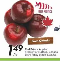 Sobeys Red Prince Apples offer