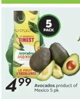 Sobeys Avocados offer