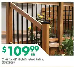Kent High Finished Railing offer